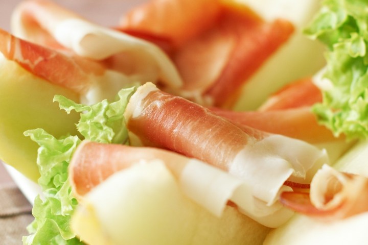 parma ham with melon