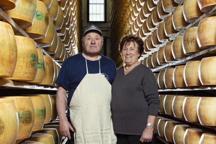 a person standing posing for the camera